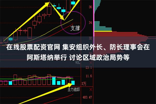 在线股票配资官网 集安组织外长、防长理事会在阿斯塔纳举行 讨论区域政治局势等
